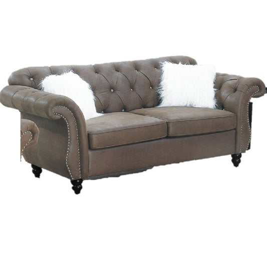 Loveseat With Pillows Living Room Furnitur