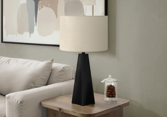 Lighting, Table Lamp, Resin, Modern - Black
