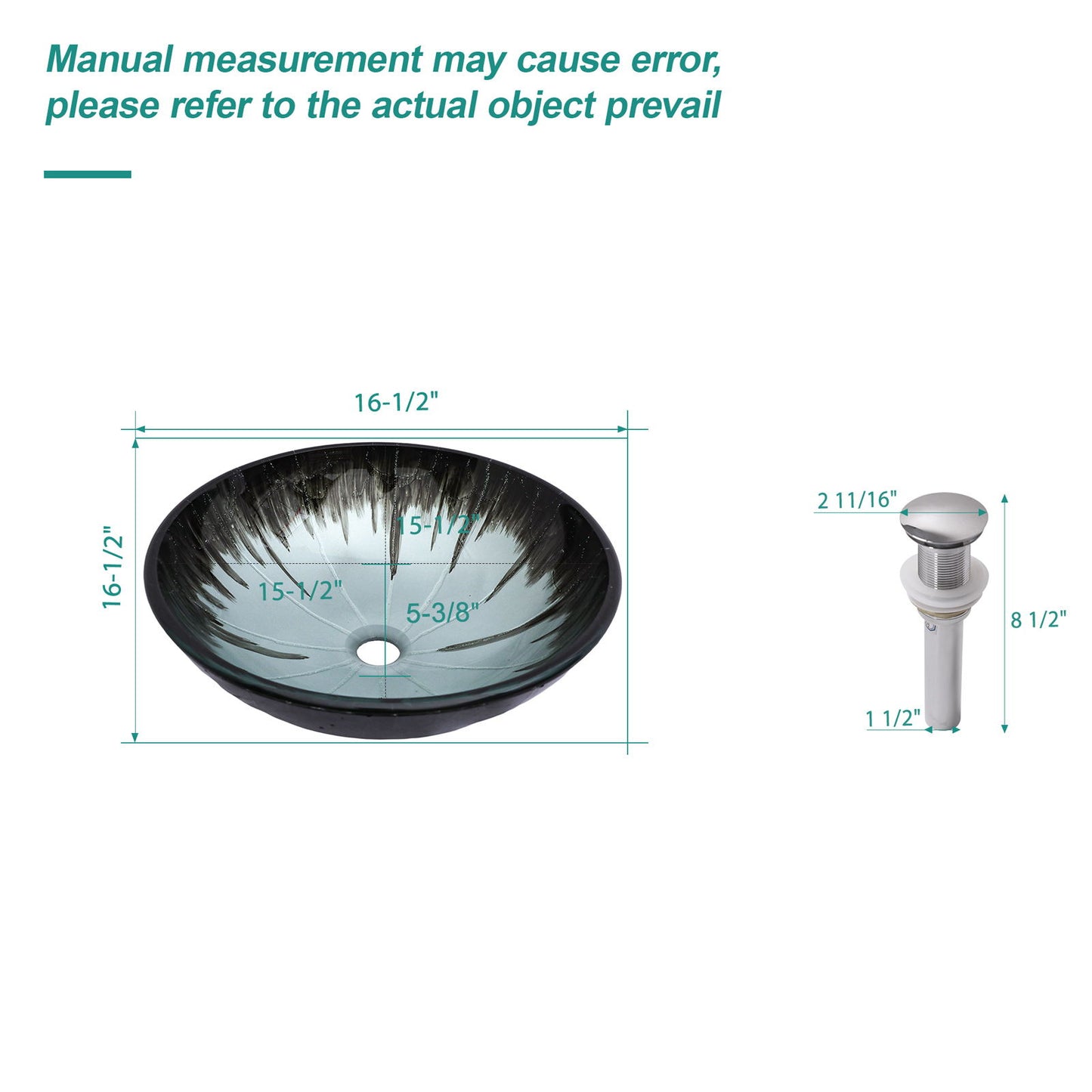 Crackle Vessel Sink With Pop Up Drain, Oval Bathroom Basin - Gray