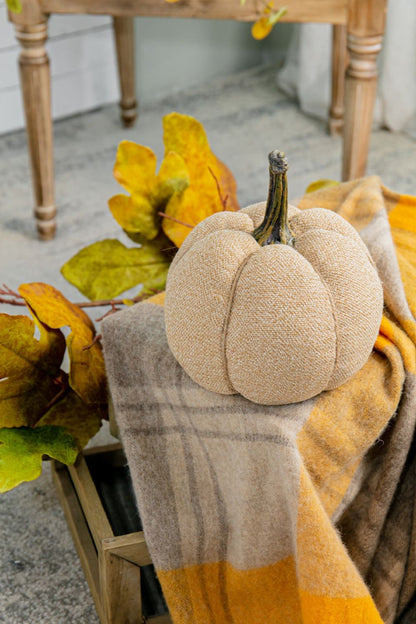 Weighted Pumpkin Ornament Decor For Holiday Harvest Festival Fall Festival & Thanksgiving