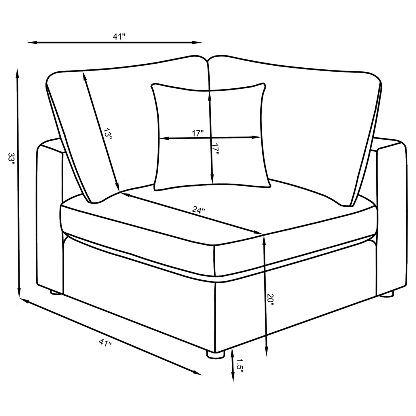 Rhette - Upholstered Sectional