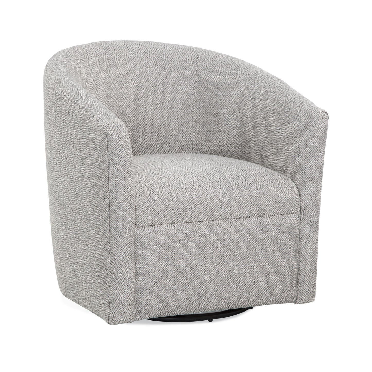 Lainey - Swivel Barrel Chair With 360 Degree Rotation