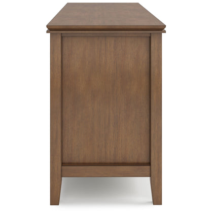 Artisan - TV Media Stand - Rustic Natural Aged Brown