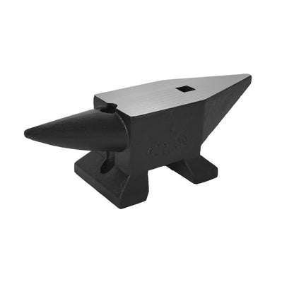 Heavy Duty Cast Steel Anvil, 22 Lbs Single Horn With Large Countertop, High Hardness For smithing