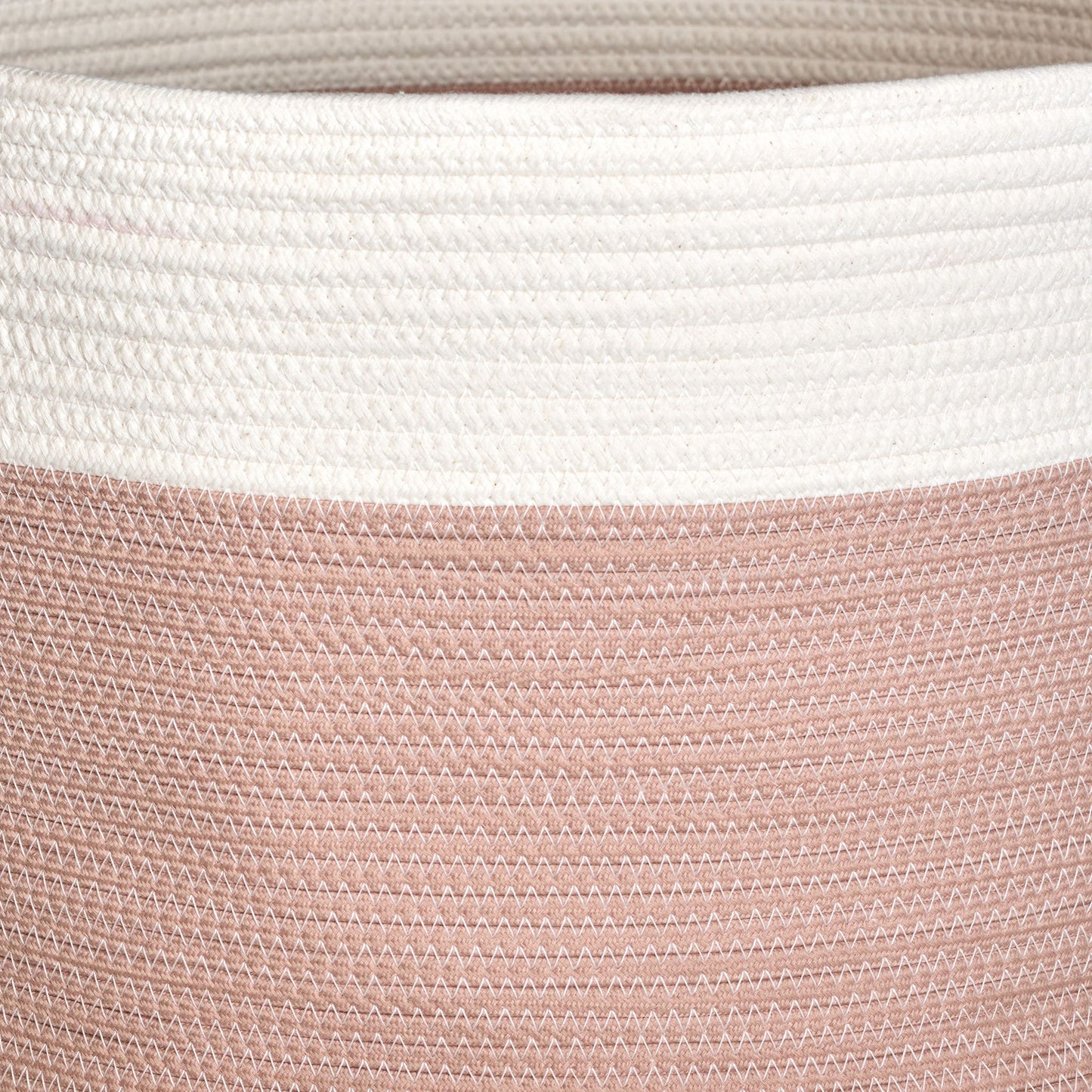 Francis - Cotton Round Laundry And Storage Basket