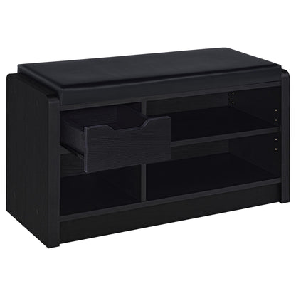 Astor - Open Shelf Storage Bench