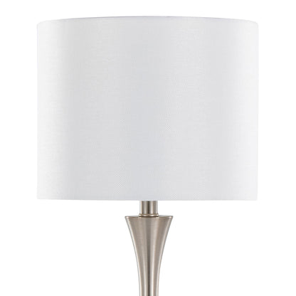 Lenuxe - Contemporary Table Lamp Built In USB Port (Set of 2)
