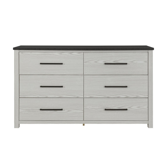 Avery - Dresser, Spacious Drawers, Block Feet - Beige