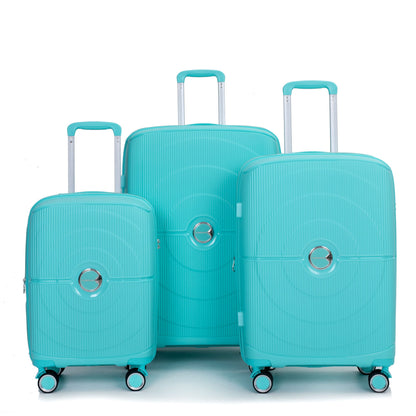 Expandable Hardshell Suitcase Double Spinner Wheels Luggage Sets