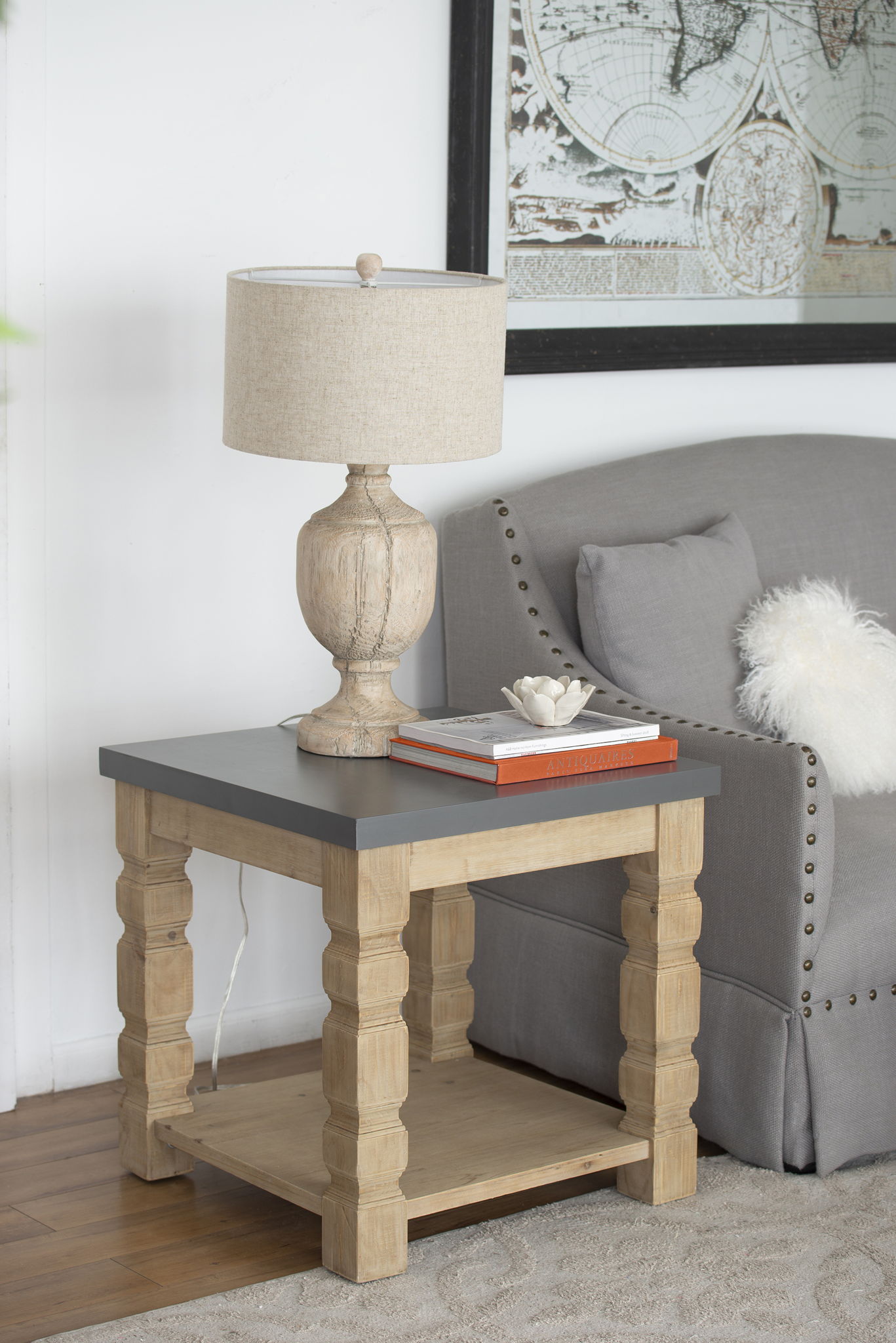 Rustic And Modern Console Table