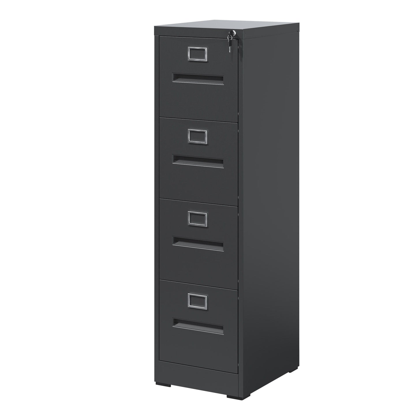 Premium Drawer File Cabinet With Lock, Metal Vertical Design, A4 Legal / Letter Size
