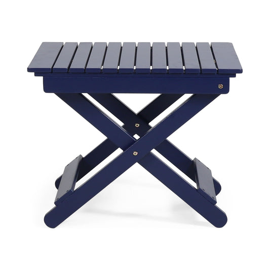 Outdoor Folding Wooden Side Table