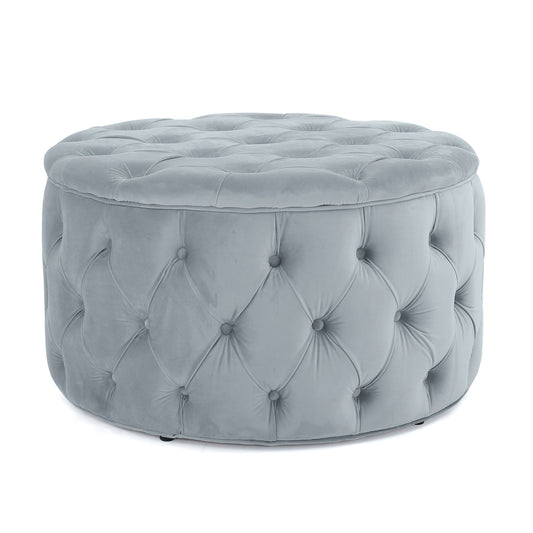 Modern Glam Ottoman Velvet