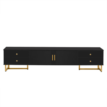 TV Stand With Storage For Living Room