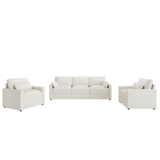 Cloud Sofa Set Couch For Living Room - Beige